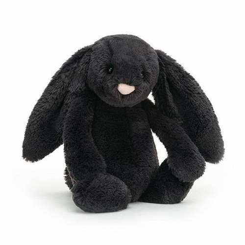Jellycat Bashful Bunny Plush Inky 31cm +0M BAS3INKN