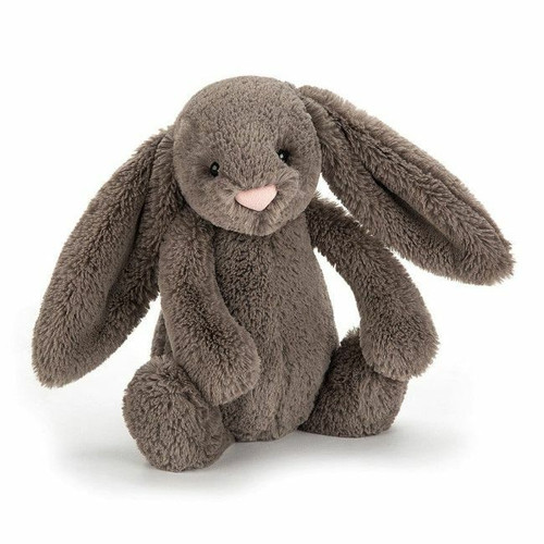 Jellycat Bashful Bunny Plush Truffle 31cm +0M BAS3BTRN