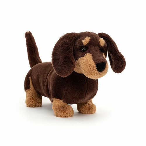 Jellycat Otto Sausage Dog Soft Toy 18cm +0M OT3SDN