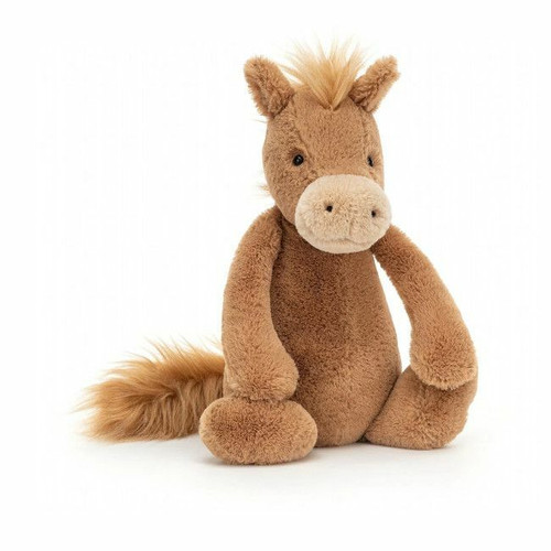 Jellycat Bashful Pony Soft Toy 31cm +12M BAS3PONY