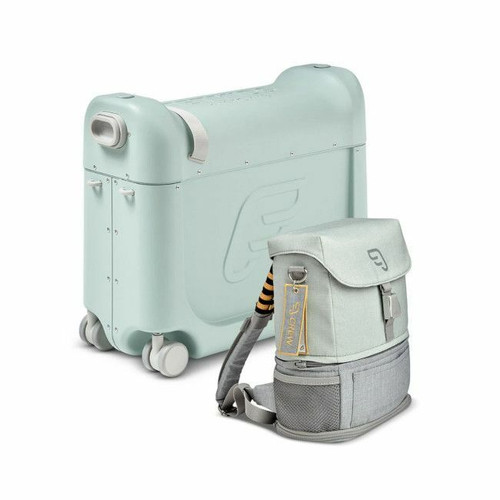 JetKids by Stokke Travel Bag + Kids Backpack Green 570602