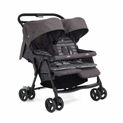 Joie Aire Twin Double Stroller Dark Pewter S1217AEDPW000