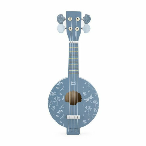 Label Label Banjo em Madeira Blue +3 Anos LLWT-04410 Label Label Wooden Banjo Blue +3 Years LLWT-04410