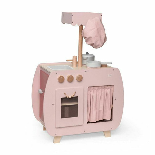 Label Label Cozinha Bistro em Madeira Pink +3 Anos LLWT-34741 Label Label Wooden Bistro Kitchen Pink +3 Years LLWT-34741
