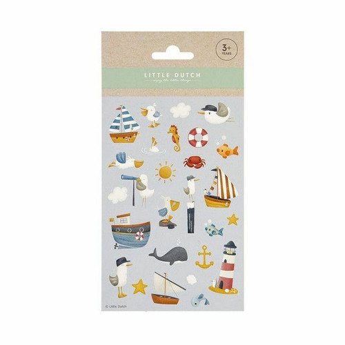 Little Dutch 27 Autocolantes Sailors Bay +3 Anos 100727010 Little Dutch 27 Stickers Sailors Bay +3 Years 100727010
