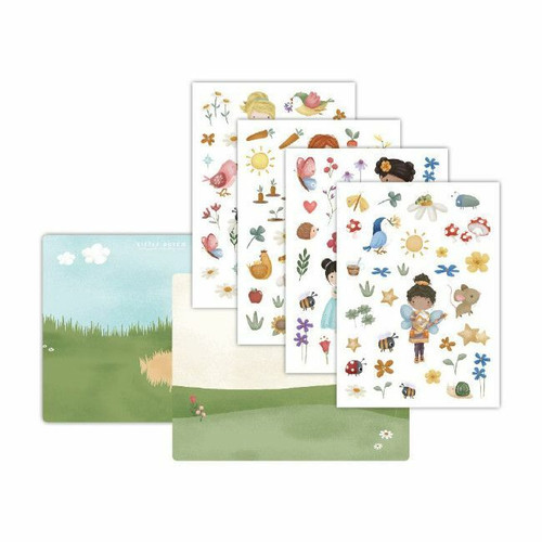 Little Dutch Window Stickers Rosa & Friends +3 Years 125582