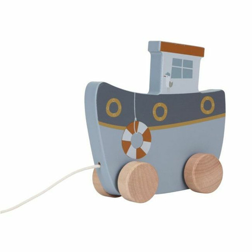 Little Dutch Pull-Along Boat Sailors Bay +12M LD7084