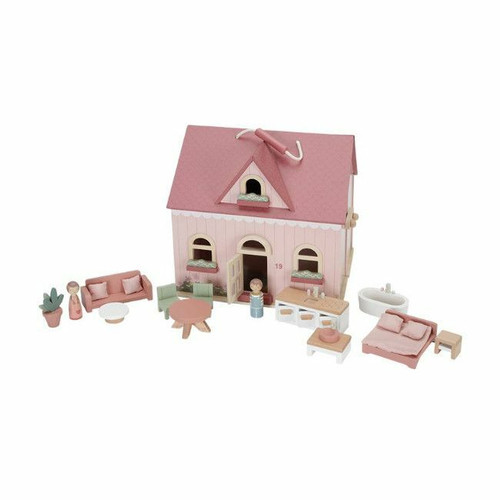 Little Dutch Portable Dollhouse Pink +3 Years LD7116