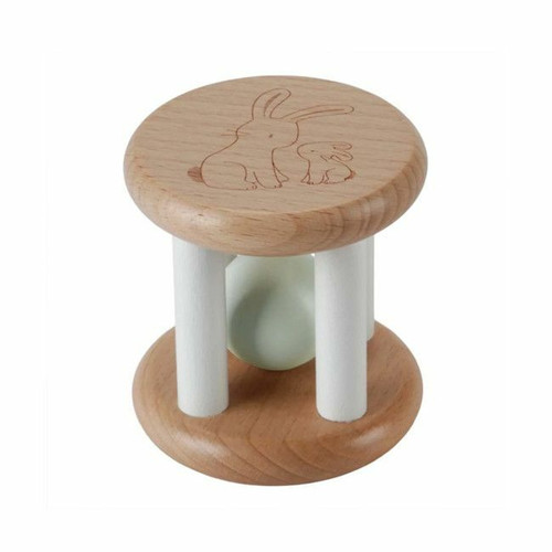Little Dutch Chocalho Roller Baby Bunny +3M LD8860 Little Dutch Roller Rattle Baby Bunny +3M LD8860