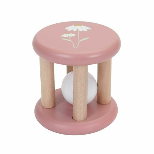 Little Dutch Roller Rattle Wild Flowers +3M LD7009