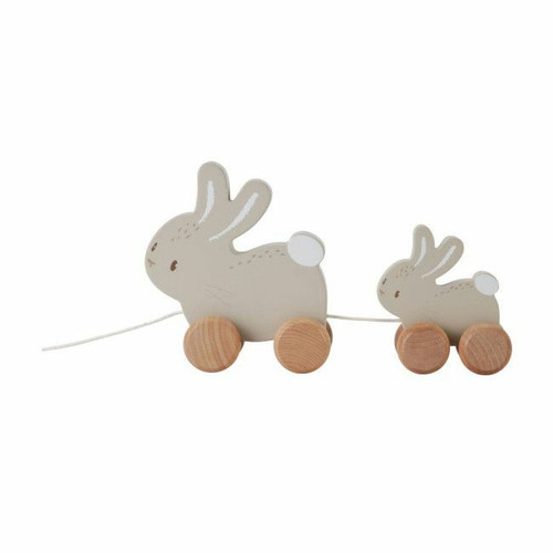Little Dutch Coelhinhos de Cordel Baby Bunny +12M LD8861 Little Dutch Pull-Along Bunnies Baby Bunny +12M LD8861
