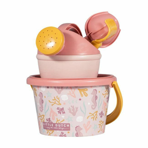 Little Dutch Conjunto de Brinquedos de Praia Ocean Dreams Pink +18M 2012313 Little Dutch Beach Toy Set Ocean Dreams Pink +18M 2012313