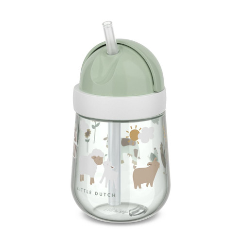 Little Dutch Copo com Palhinha Mio 300ml Little Farm 108014065399