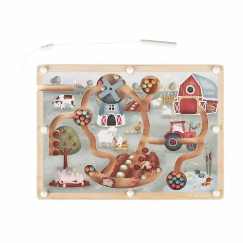 Little Dutch Magnetic Maze Little Farm +18M LD7164