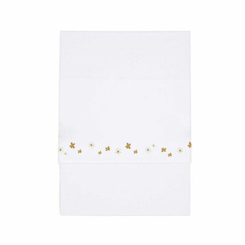 Little Dutch Embroidered Sheet 70x100 Little Pink Flowers TE10241581