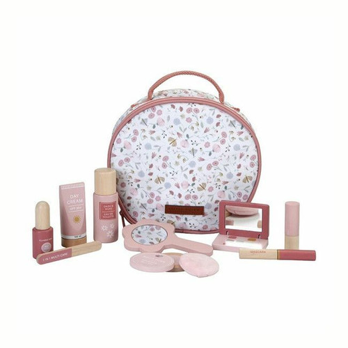 Little Dutch Mala de Maquilhagem Flowers & Butterflies +3 Anos LD7061 Little Dutch Make-Up Case Flowers & Butterflies +3 Years LD7061