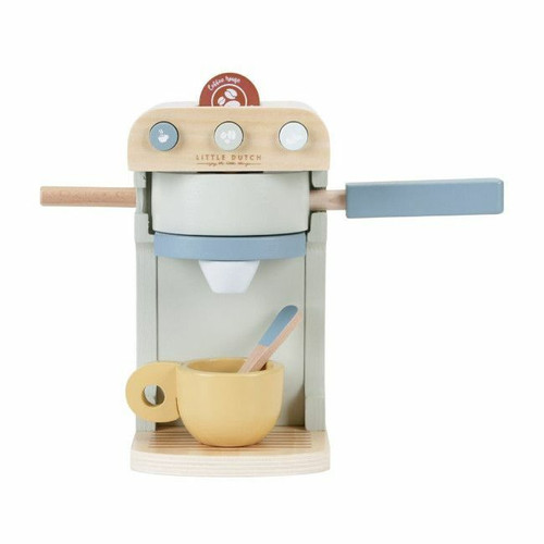 Little Dutch Wooden Coffee Machine Mint +3 Years LD7081