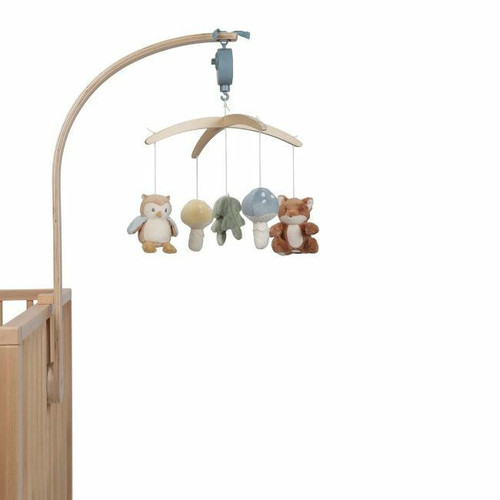 Little Dutch Móbil Musical em Madeira Forest Friends LD8900 Little Dutch Wooden Musical Mobile Forest Friends LD8900