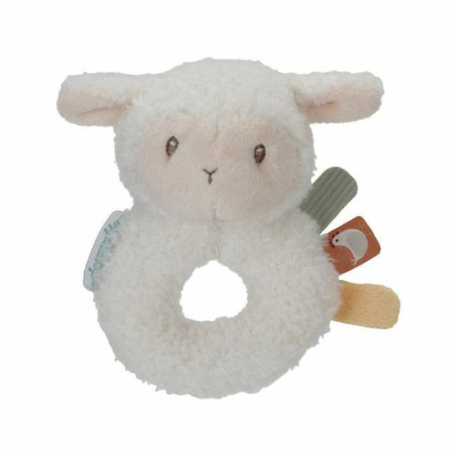 Little Dutch Soft Sheep Rattle Little Farm +0M LD8831