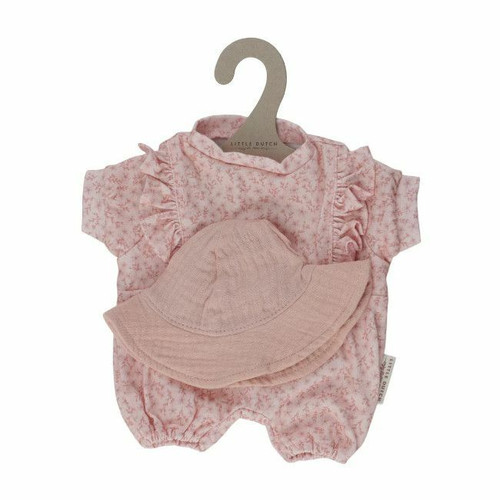 Little Dutch Roupa para Boneca Pink Floral +18M LD4582 Little Dutch Doll Clothes Pink Floral +18M LD4582