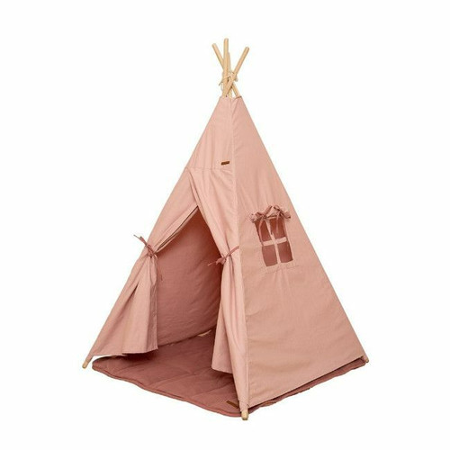Little Dutch Tenda Tipi com Janela Pink LD4513 Little Dutch Tipi Tent with Window Pink LD4513