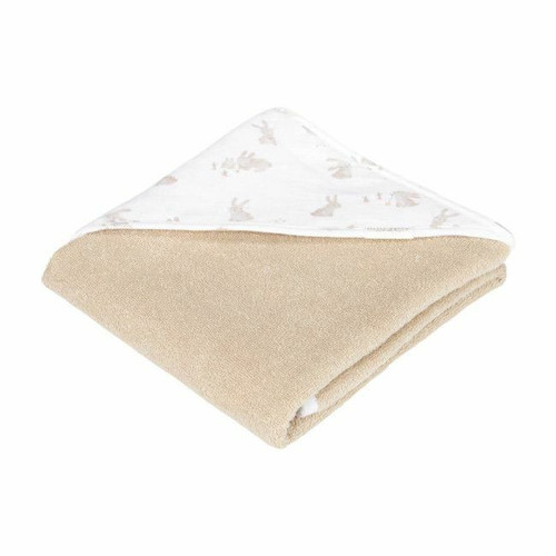 Little Dutch Toalha de Banho com Capuz 75x75 Baby Bunny TE50603023 Little Dutch Hooded Towel 75x75 Baby Bunny TE50603023