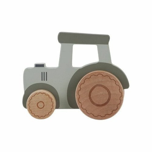 Little Dutch Trator de Madeira FSC Little Farm +12M LD7134 Little Dutch FSC Wooden Tractor Little Farm +12M LD7134