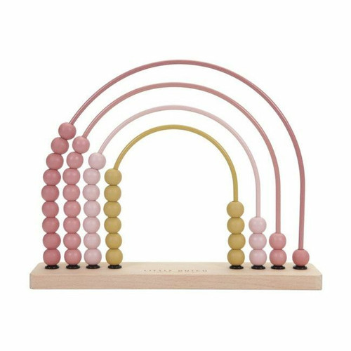 Little Dutch Rainbow Abacus Pink +12M LD7031