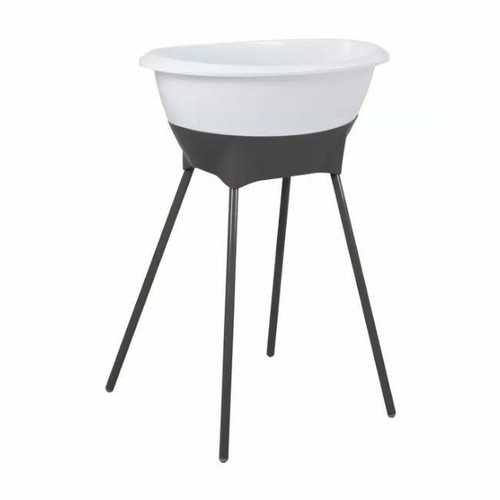 Luma Baby Bath + Stand + Recliner + Bath Accessories Snow White LU10331