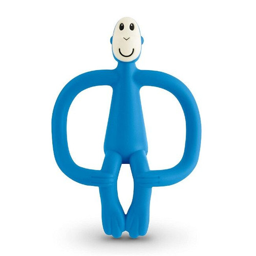 Matchstick Monkey Blue Teether MM-T-002