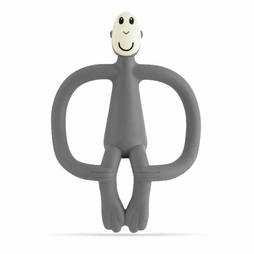 Matchstick Monkey Grey Teether MM-T-001