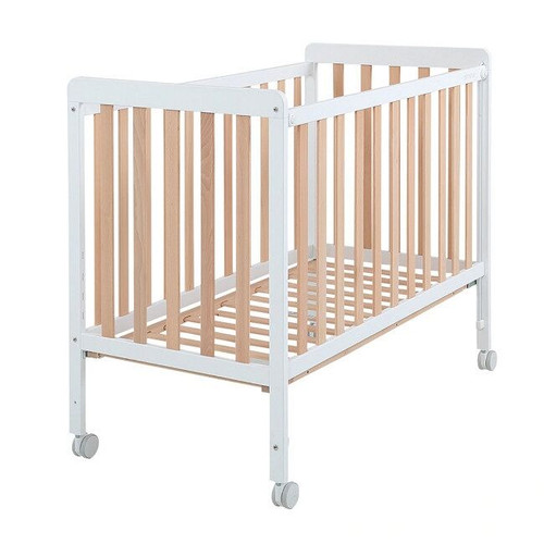 Micuna Cot Bed 120x60 Nordika Waterwood/White