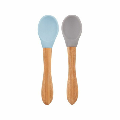 MinikOiOi 2 Scoop Spoons Mineral Blue/Powder Grey 261101060019