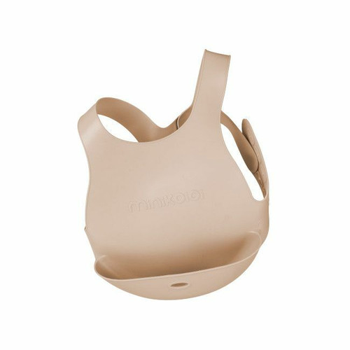 MinikOiOi Flexi-Bib Bubble Beige 261101020009