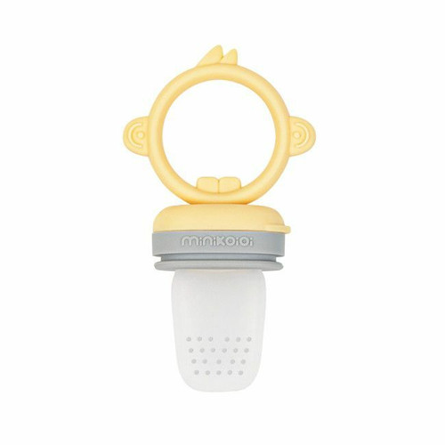MinikOiOi Pulp Dispensing Spoon Mellow Yellow/Powder Grey 261101130003