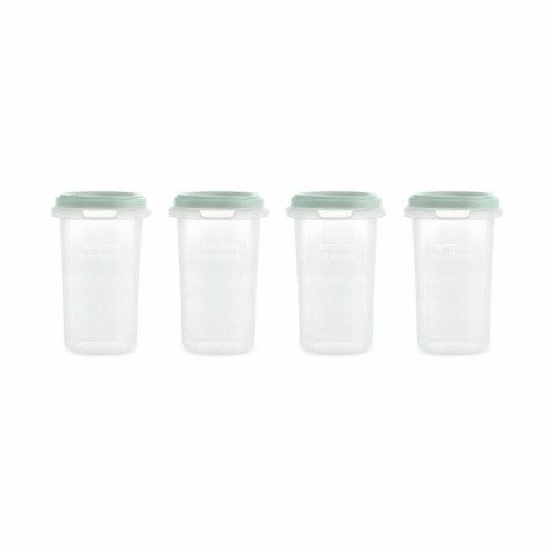 Miniland 4 Hermetic Containers 330ml Mint 89526