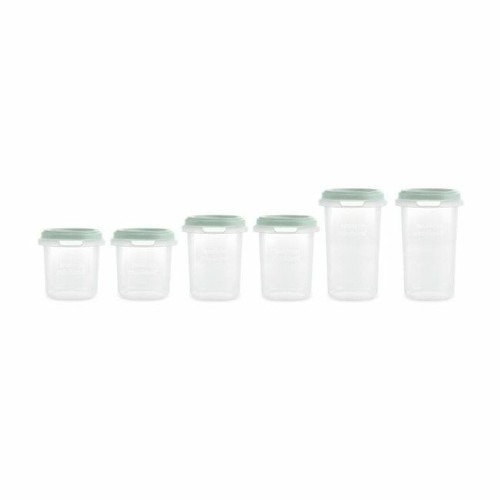 Miniland 6 Hermetic Containers Mint 89530