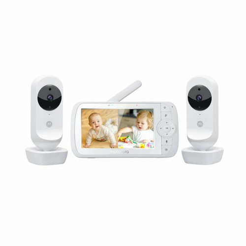 Motorola VM35-2 Digital Video Baby Monitor Twins 5"