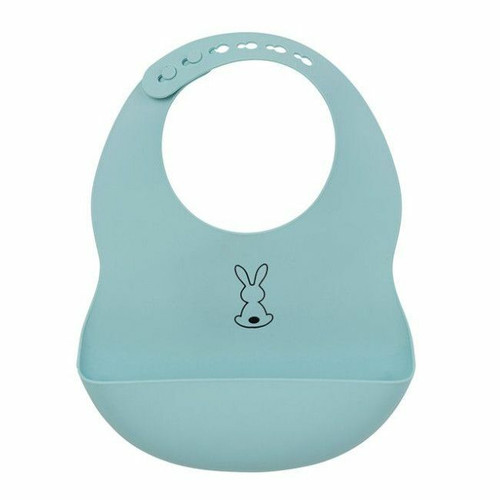Nattou Silicone Bib Blue 11877039