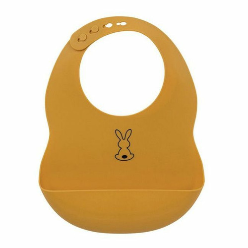 Nattou Silicone Bib Ochre 11877077