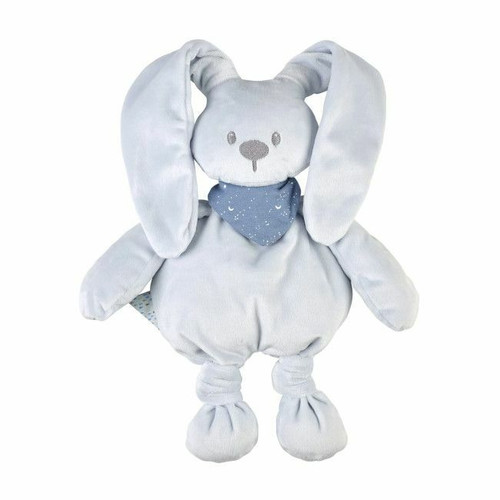 Nattou Lapidou Glow-in-the-Dark Bunny with Comforter Pastel Blue +0M 11875660