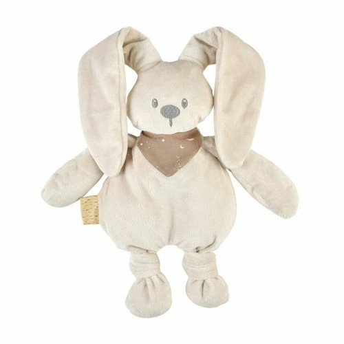 Nattou Coelho com Lenço Brilha no Escuro Lapidou Sand +0M 11875691 Nattou Lapidou Glow-in-the-Dark Bunny with Comforter Sand +0M 11875691