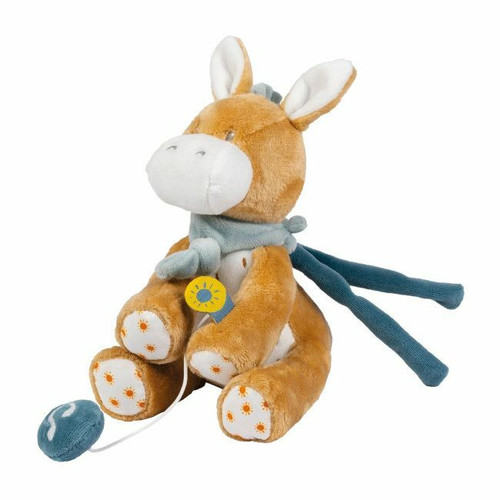 Nattou Peluche Musical Burro Leo 22cm +0M 11595070