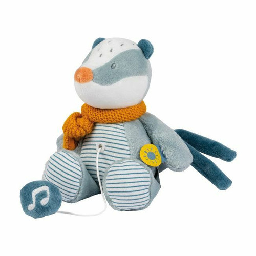 Nattou Badger Felix Musical Soft Toy 22cm +0M 11595063