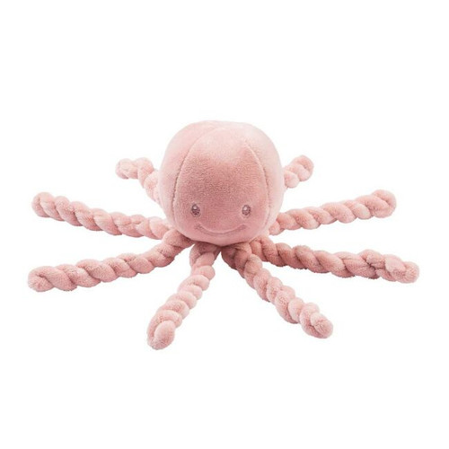 Nattou Octopus Soft Toy Old Pink 11877541