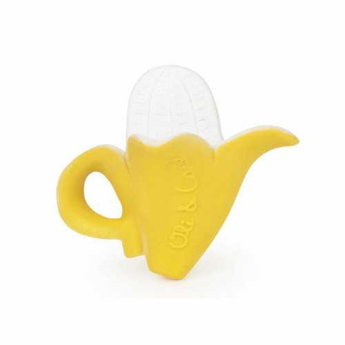 Oli&Carol Chewy-to-Go Teether Anita the Little Banana L-CHEWY-BANANA
