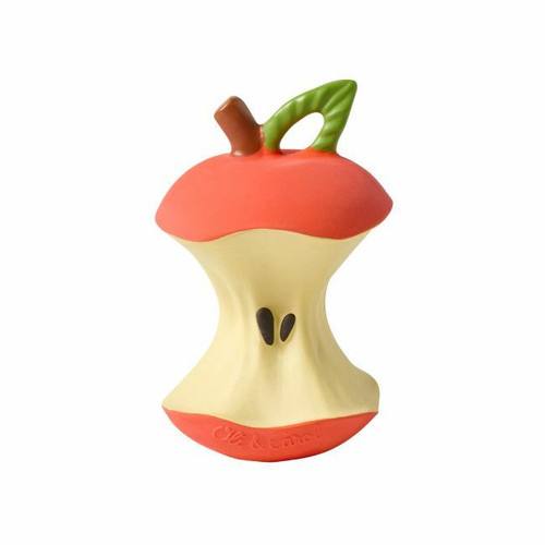 Oli&Carol Mordedor Maçã Pepa L-BITTEN-APPLE-UNIT Oli&Carol Pepa Apple Teether L-BITTEN-APPLE-UNIT