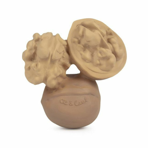 Oli&Carol Mordedor Noz Nutty L-WALNUT-UNIT Oli&Carol Nutty Walnut Teether L-WALNUT-UNIT