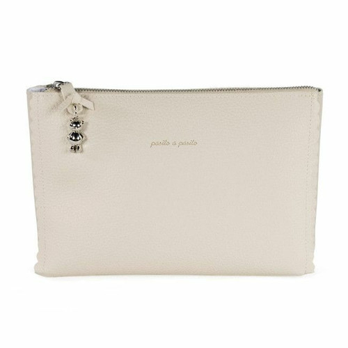 Pasito a Pasito Necessaire Icon Cream 1120900318 Pasito a Pasito Icon Cream Toiletry Bag 1120900318