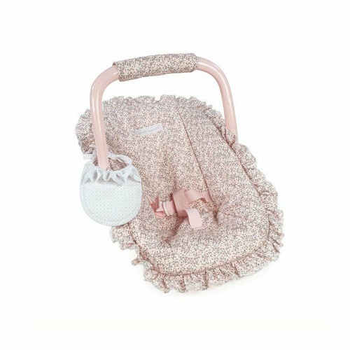 Pasito a Pasito Play Pink Flowers Doll Car Seat +2 Years 75819
